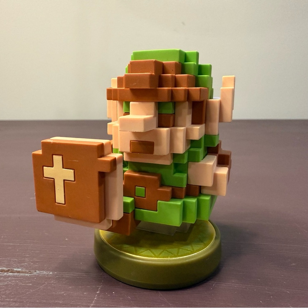 Nintendo Green and Brown Pixel Hero